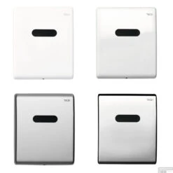 Urinoir Set Salenzi Hung Achterinlaat Mat Zwart Met TECE Drukplaat Elektronisch 14 Urinoir Set Salenzi Hung Achterinlaat Mat Zwart Met TECE Drukplaat Elektronisch -Badkamerwinkel drukplaten tece elektronisch 1