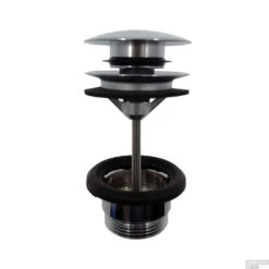 Clickplug Lagoo Garda Universeel Messing Chroom