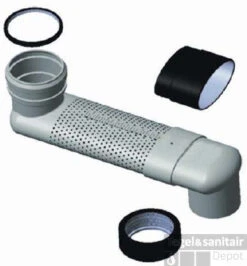 Badkamerwinkel -Badkamerwinkel geberit sprongbocht buisdikte 72mm 90 110mm verstelbaar 14 5cm 34 5cm onderdelen