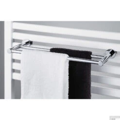 Handdoekhouder Voor Radiatoren Haceka Adoria 39,8x15,7 Cm Mat Chroom 6 Handdoekhouder Voor Radiatoren Haceka Adoria 39,8x15,7 Cm Mat Chroom -Badkamerwinkel handdoekhouder haceka adoria oase detail 2