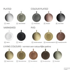 Fontein Sifon Hotbath Cobber Rond Zwart Chroom 8 Fontein Sifon Hotbath Cobber Rond Zwart Chroom -Badkamerwinkel hothbath kleurenstaal 108