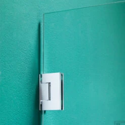 Douchecabine By Sealskin 'I AM' 90x90 Cm Chroom/Zilver Helder Glas + Antikalk -Badkamerwinkel ik180906335100 douchecabine get wet by sealskin i am 90x90 cm chroom zilver helder glas antikalk 6