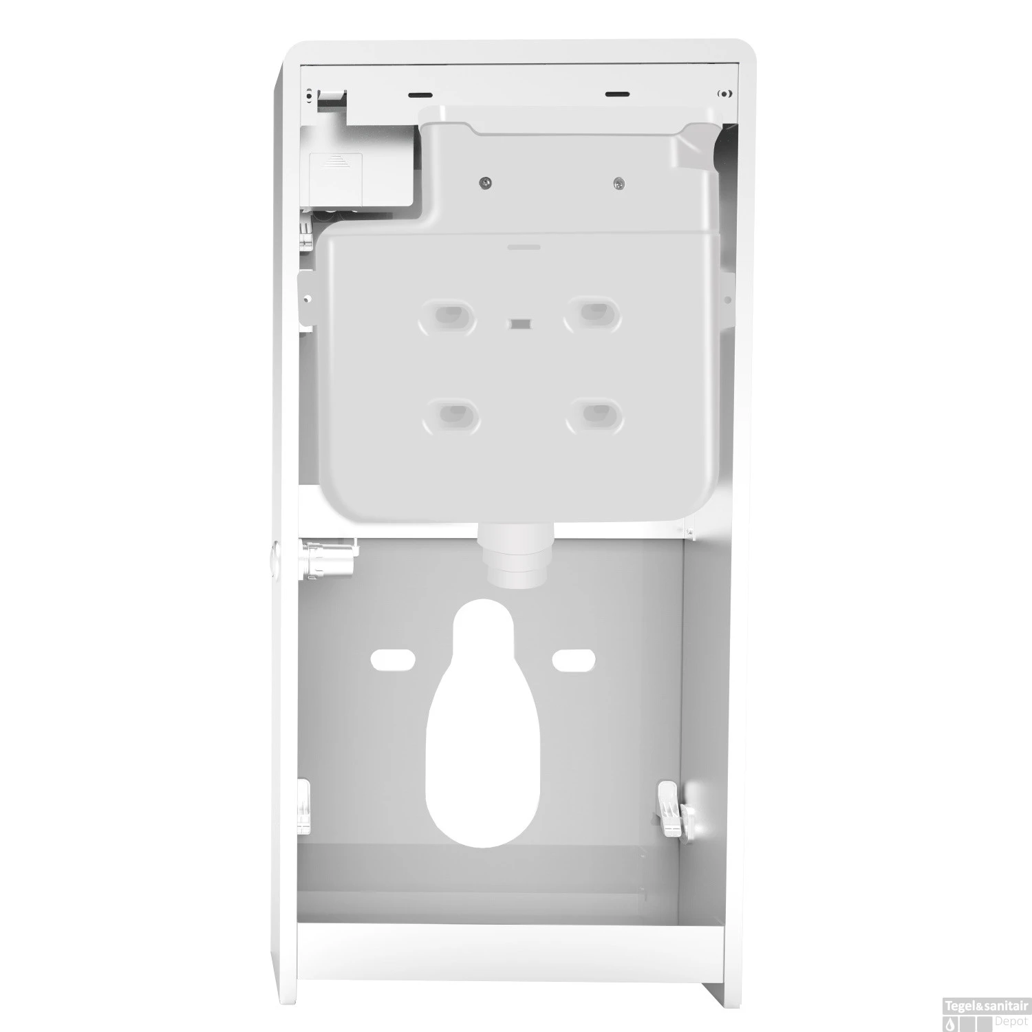 Inbouwreservoir Wiesbaden Sensor Met Ombouw Zwart 5 Inbouwreservoir Wiesbaden Sensor Met Ombouw Zwart - Afbeelding 3