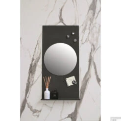 INK Fonteinspiegel Rond Inclusief Bevestigingstape 32 Cm -Badkamerwinkel ink fonteinspiegel rond inclusief bevestigingstape 10x70 cm detail