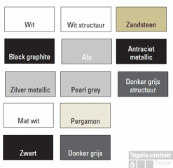 Designradiator Boss & Wessing Odro Gebogen Met Zijaansluiting 119,6x58,5 Cm 804 Watt Donkergrijs Structuur 9 Designradiator Boss & Wessing Odro Gebogen Met Zijaansluiting 119,6x58,5 Cm 804 Watt Donkergrijs Structuur -Badkamerwinkel kleurenpallet radiator plieger boss wessing 1 54 1