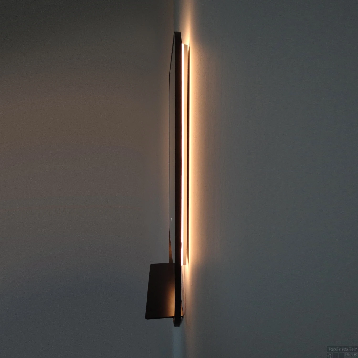 Led Spiegel Vanita Pollux 80x60 Cm Mat Zwart OP=OP 5 Led Spiegel Vanita Pollux 80x60 Cm Mat Zwart OP=OP - Afbeelding 3