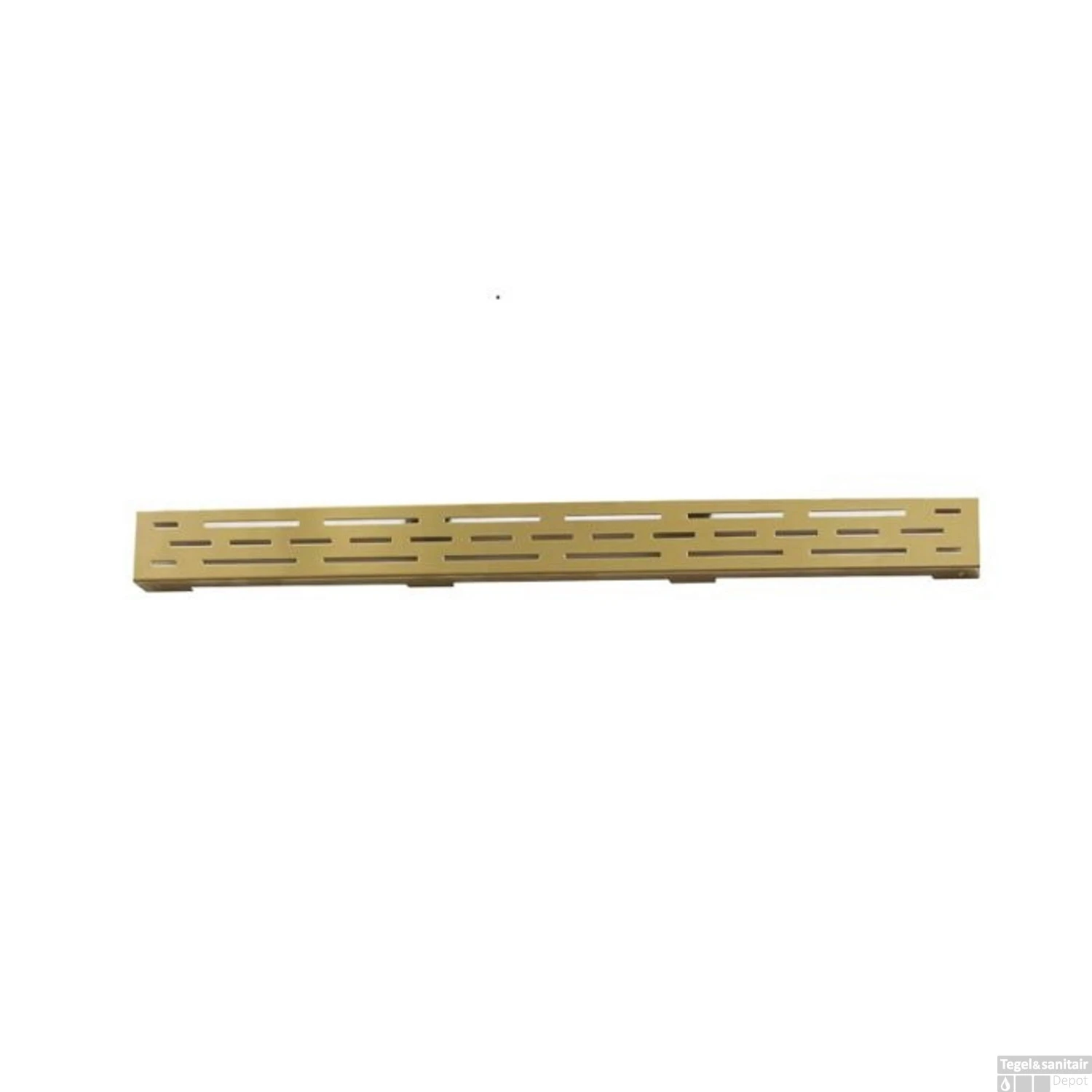 Los Rooster Sanilux Voor Douchegoot 100cm Geborsteld Goud 4 Los Rooster Sanilux Voor Douchegoot 100cm Geborsteld Goud - Afbeelding 2