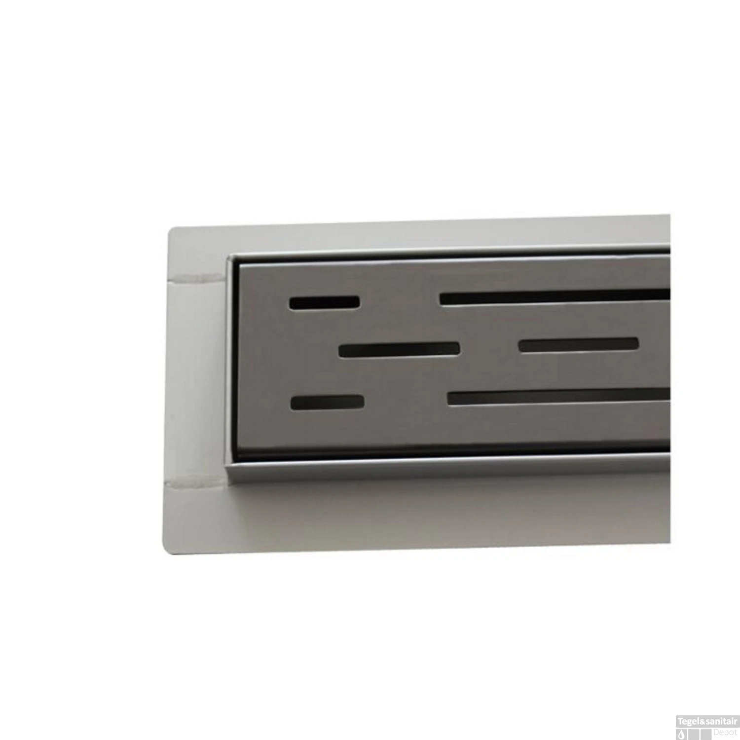 Los Rooster Sanilux Voor Douchegoot 60cm Gunmetal 5 Los Rooster Sanilux Voor Douchegoot 60cm Gunmetal - Afbeelding 3