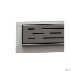 Los Rooster Sanilux Voor Douchegoot 90cm Gunmetal -Badkamerwinkel los rooster sanilux voor douchegoot 90cm gunmetal sfeer1