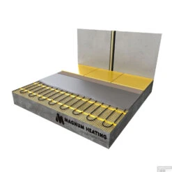 Elektrische Vloerverwarming Magnum Mat Incl. Klokthermostaat 1.5 M2 -Badkamerwinkel magnum mat eg 9 1 14