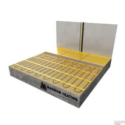 Elektrische Vloerverwarming Magnum Mat Incl. Klokthermostaat 8 M2 -Badkamerwinkel magnum mat tl 9 1 5