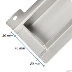 Mat Zwarte RVS Douchegoot Muurflens Met Uitneembaar Sifon Mat Zwart (alle Maten) 15 Mat Zwarte RVS Douchegoot Muurflens Met Uitneembaar Sifon Mat Zwart (alle Maten) -Badkamerwinkel muur design rooster 5 1