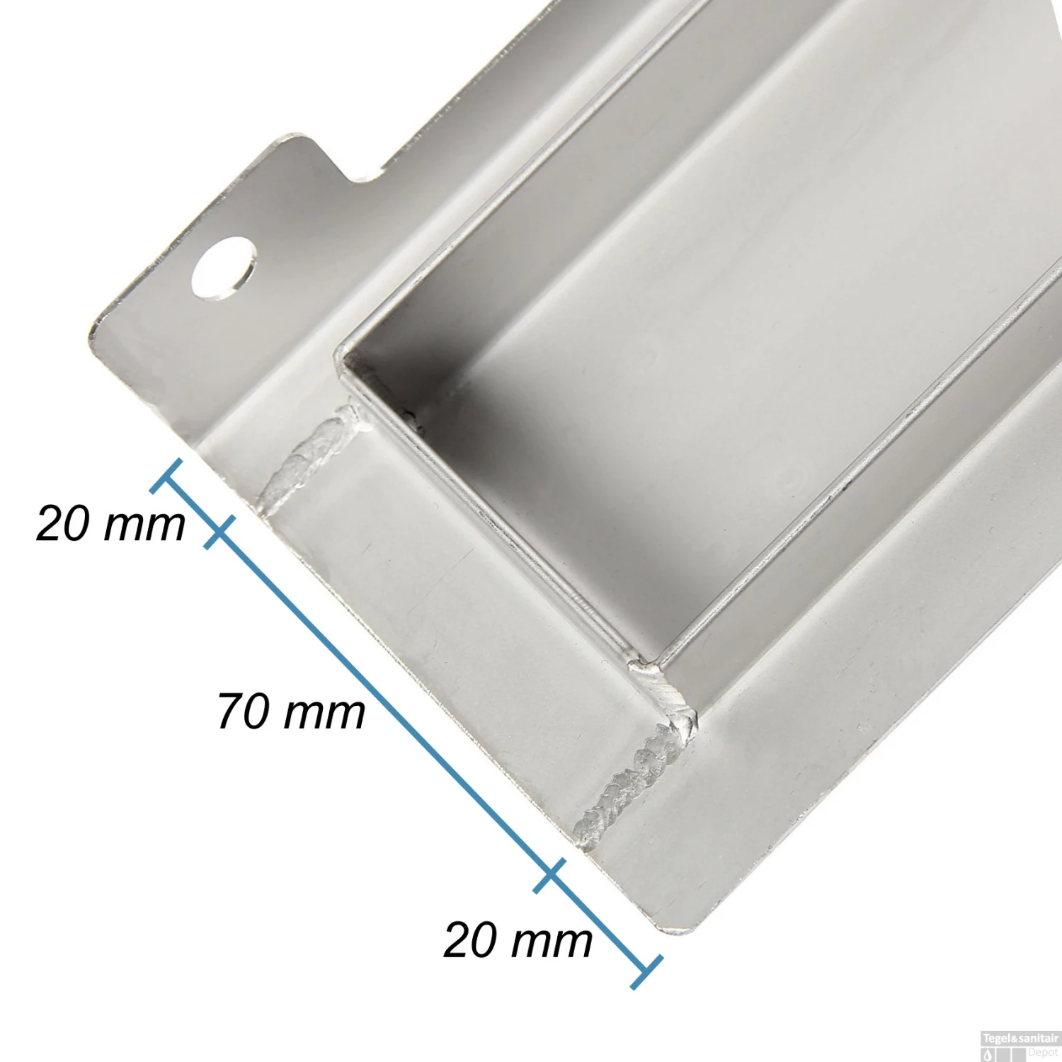 Mat Zwarte RVS Douchegoot Muurflens Met Uitneembaar Sifon Mat Zwart (alle Maten) 8 Mat Zwarte RVS Douchegoot Muurflens Met Uitneembaar Sifon Mat Zwart (alle Maten) - Afbeelding 6