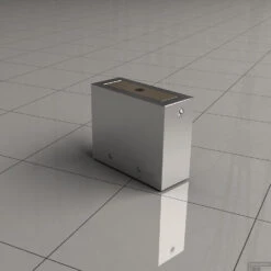 BWS Muurkoppeling Vierkant Tbv Stabilisatiestang Chroom 9 BWS Muurkoppeling Vierkant Tbv Stabilisatiestang Chroom -Badkamerwinkel muurkoppeling tbv stabilisatiestang chroom boss wessing 1