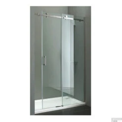 Nisdeur Sanilux Fleur Met Schuifdeur 8mm EasyClean (verschillende Maten) -Badkamerwinkel nisdeur sanilux fleur verschillende maten shop