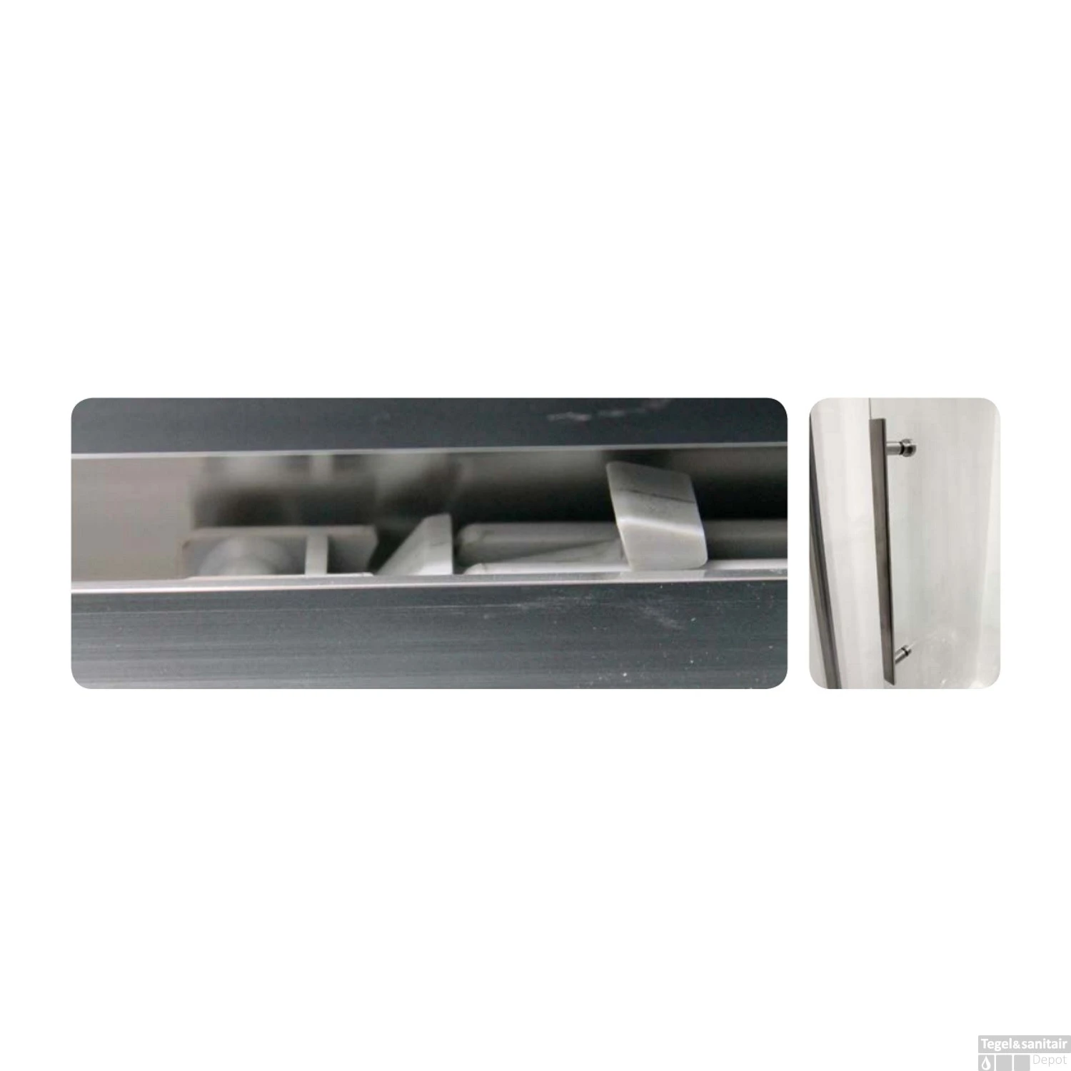 Douchecabine Lacus Procida 120 Cm Naar Binnen En Buiten Klapdeur 8mm Helder Glas (2 Zijwanden) 4 Douchecabine Lacus Procida 120 Cm Naar Binnen En Buiten Klapdeur 8mm Helder Glas (2 Zijwanden) - Afbeelding 2