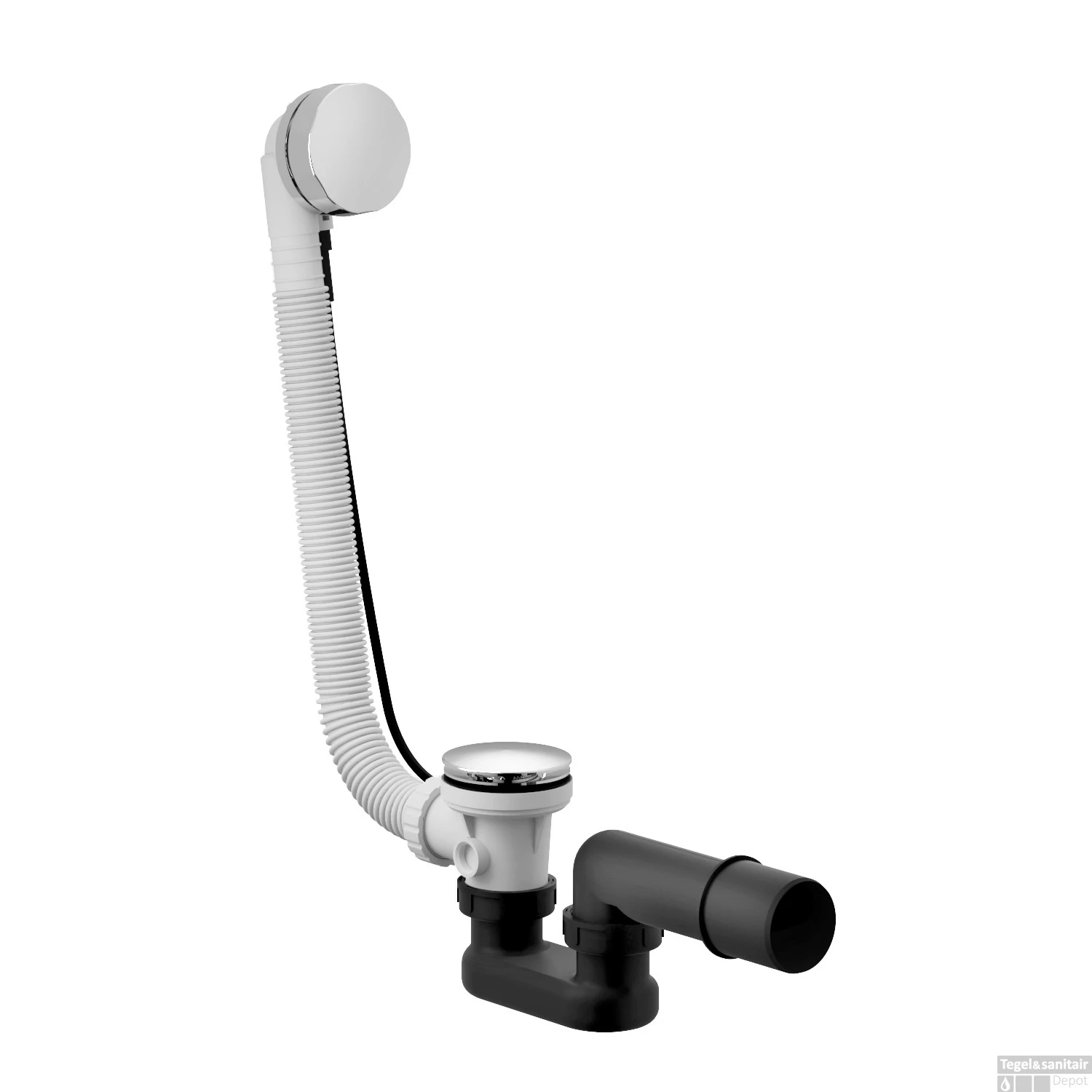 Badoverloop Hotbath Cobber Combinatie Verlengd Chroom 3 Badoverloop Hotbath Cobber Combinatie Verlengd Chroom