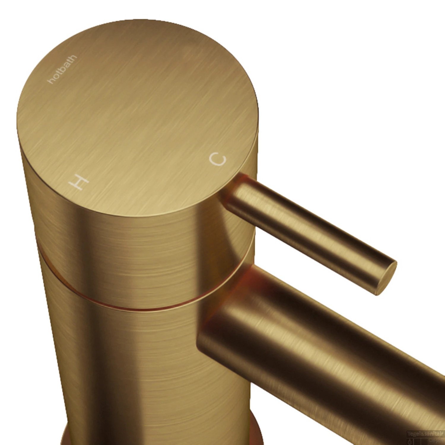 Fontein Sifon Hotbath Cobber Rond Geborsteld Messing 4 Fontein Sifon Hotbath Cobber Rond Geborsteld Messing - Afbeelding 2