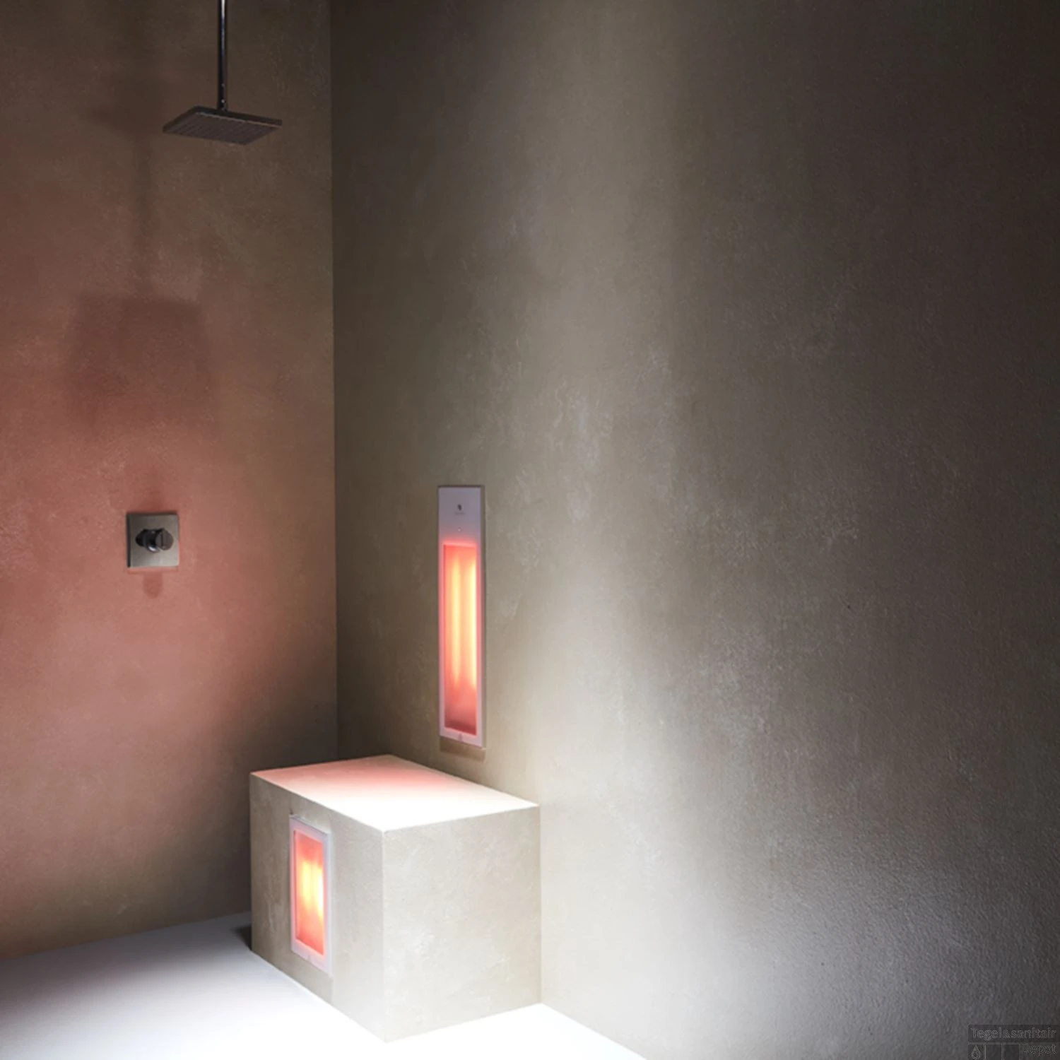 Sunshower Pure Duo Infrarood Inbouwapparaat 20x62x10 Cm En 20x32x10 Cm Met Kuitbrander Aluminium 6 Sunshower Pure Duo Infrarood Inbouwapparaat 20x62x10 Cm En 20x32x10 Cm Met Kuitbrander Aluminium - Afbeelding 4