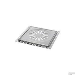 Renovatievloerput Rooster Aquaberg RP20 Met 1 Aansluiting 20x20x0.9 Cm RVS 6 Renovatievloerput Rooster Aquaberg RP20 Met 1 Aansluiting 20x20x0.9 Cm RVS -Badkamerwinkel renovatievloerput rooster aquaberg rp20 met 1 aansluiting 20x0.9 cm rvs 2