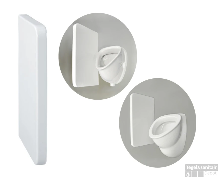 Schaamschot Sanicare Witte Kleur Strakke En Tijdloze Uitvoering 70x40x5,2 Cm 4 Schaamschot Sanicare Witte Kleur Strakke En Tijdloze Uitvoering 70x40x5,2 Cm - Afbeelding 2