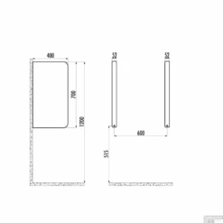 Schaamschot Sanicare Witte Kleur Strakke En Tijdloze Uitvoering 70x40x5,2 Cm 7 Schaamschot Sanicare Witte Kleur Strakke En Tijdloze Uitvoering 70x40x5,2 Cm -Badkamerwinkel schaamschot sanicare witte kleur strakke en tijdloze uitvoering 70x40x5 2 tech