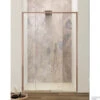 Schuifdeur Lacus Torcello Tweedelig Helder Glas 150x200 Cm Aluminium Profiel Rose Goud