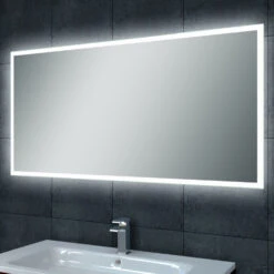 Spiegel Wiesbaden Quatro Dimbare LED Condensvrij 120x60cm
