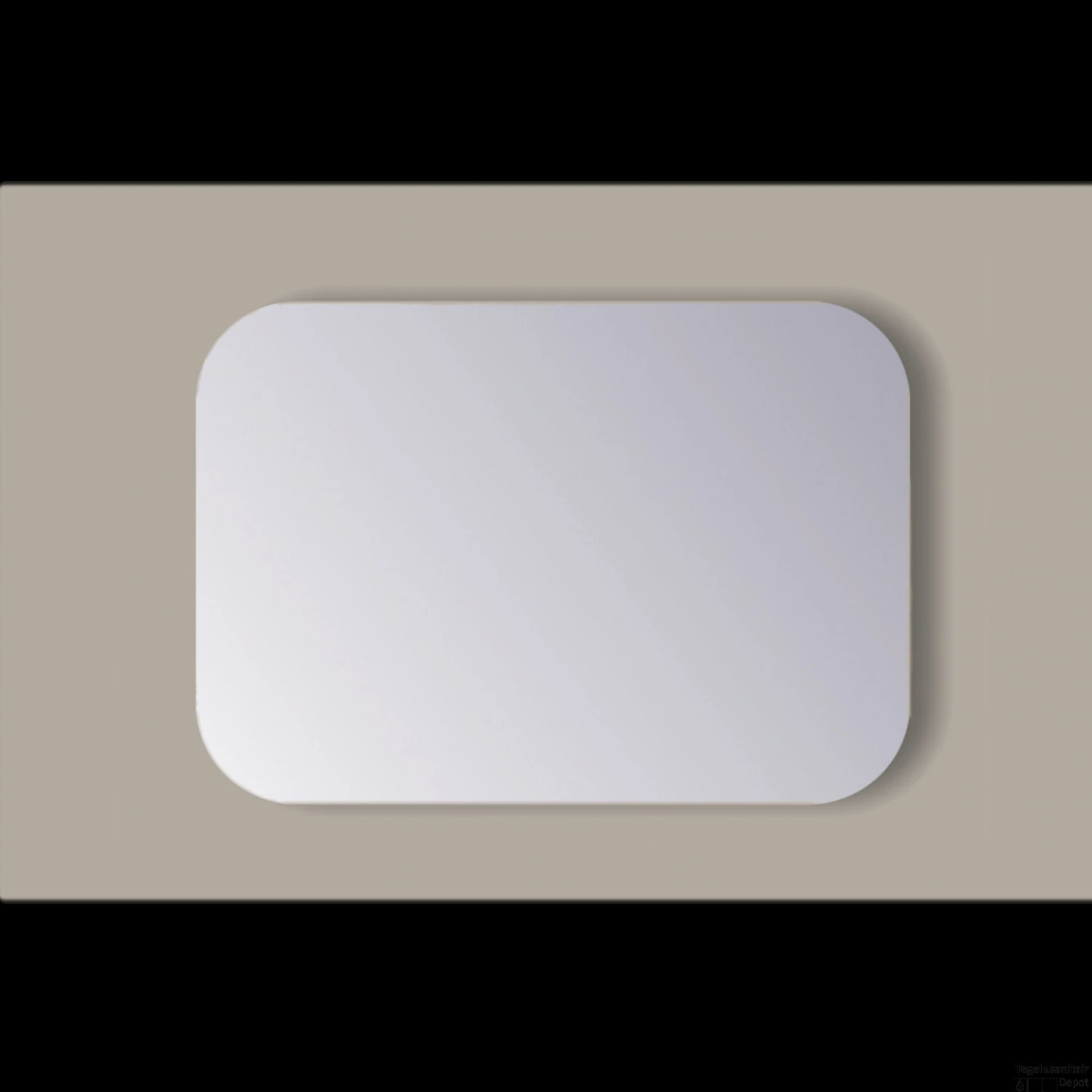 Spiegel Rechthoek Sanicare Q-Mirrors Afgeronde Hoeken 60x90 Cm PP Geslepen Incl. Ophanging 3 Spiegel Rechthoek Sanicare Q-Mirrors Afgeronde Hoeken 60x90 Cm PP Geslepen Incl. Ophanging