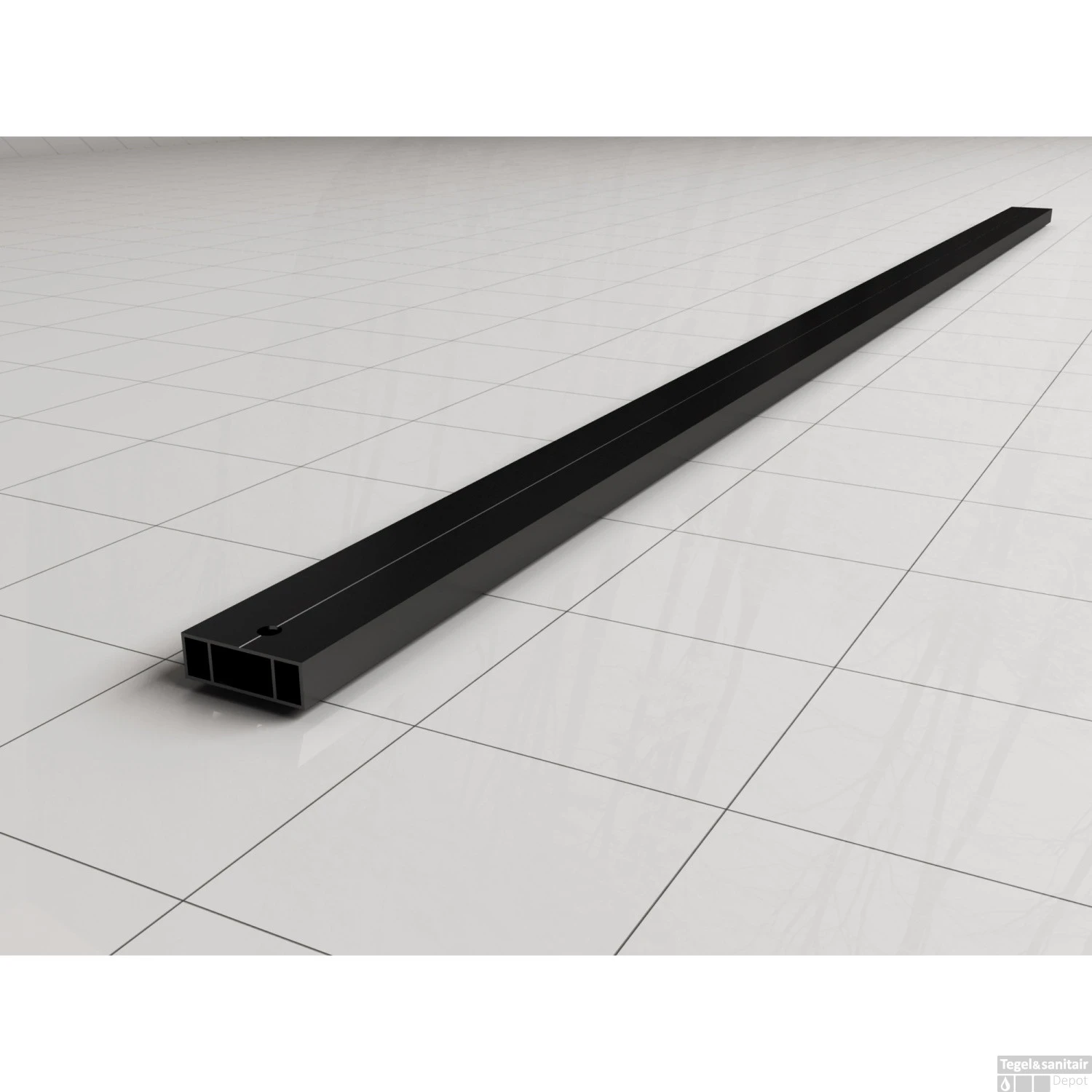Stabilisatiestang Voor Inloopdouche Boss & Wessing Black Line 120 Cm Mat Zwart 3 Stabilisatiestang Voor Inloopdouche Boss & Wessing Black Line 120 Cm Mat Zwart