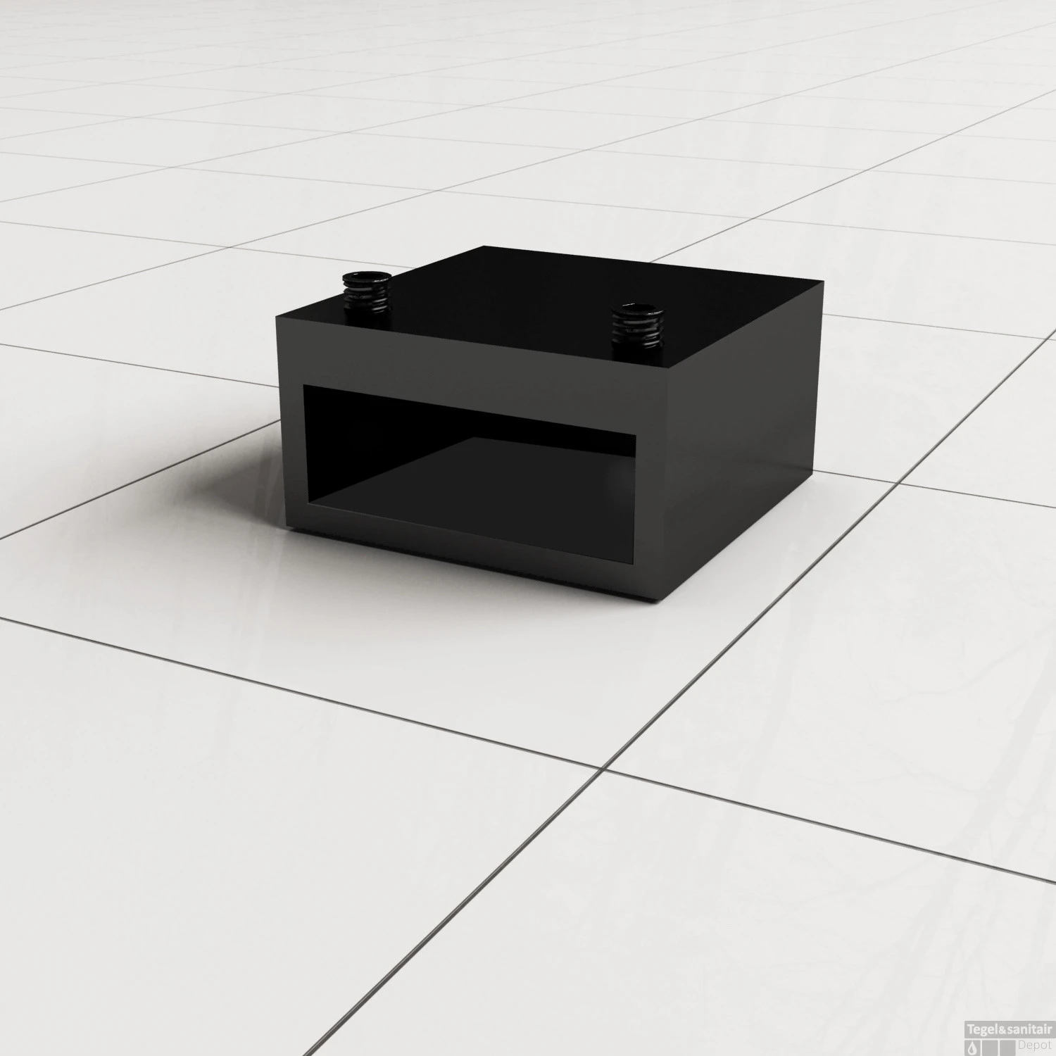 Stabilisatiestang Voor Inloopdouche Boss & Wessing Black Line 120 Cm Mat Zwart 4 Stabilisatiestang Voor Inloopdouche Boss & Wessing Black Line 120 Cm Mat Zwart - Afbeelding 2