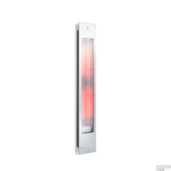 Sunshower Pure Solo White Infrarood Opbouwapparaat 20x125x18 Cm Aluminium Wit