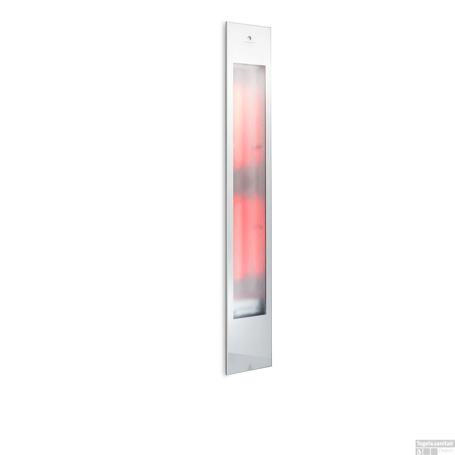 Sunshower Pure XL 2.0 White Infrarood Inbouwapparaat 19.9x123.8x10 Cm Aluminium Wit - Afbeelding 2