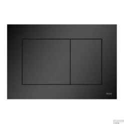 Bedieningsplaat Toilet TECE Now Kunststof Mat Zwart