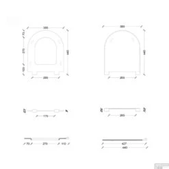 Toiletzitting Salenzi Form Slim Mat Antraciet 7 Toiletzitting Salenzi Form Slim Mat Antraciet -Badkamerwinkel tech 1 2