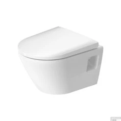 Toilet Duravit D-Neo Wand Compact WonderGliss Rimless Diepspoel 48 Cm Hoogglans Wit