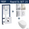 Grohe Rapid SL Toiletset Set21 Villeroy & Boch Subway 2.0 Compact Met Grohe Arena Of Skate Drukplaat 2 Grohe Rapid SL Toiletset Set21 Villeroy & Boch Subway 2.0 Compact Met Grohe Arena Of Skate Drukplaat -Badkamerwinkel toiletset grohe rapid sl set21
