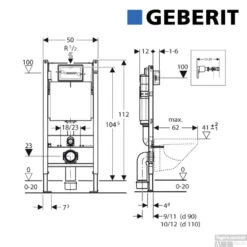 ACTIE | Geberit UP100 Toiletset Compleet Start | Inbouwreservoir | Wandcloset Met Drukplaat -Badkamerwinkel toiletsets geberit up100 tech 80