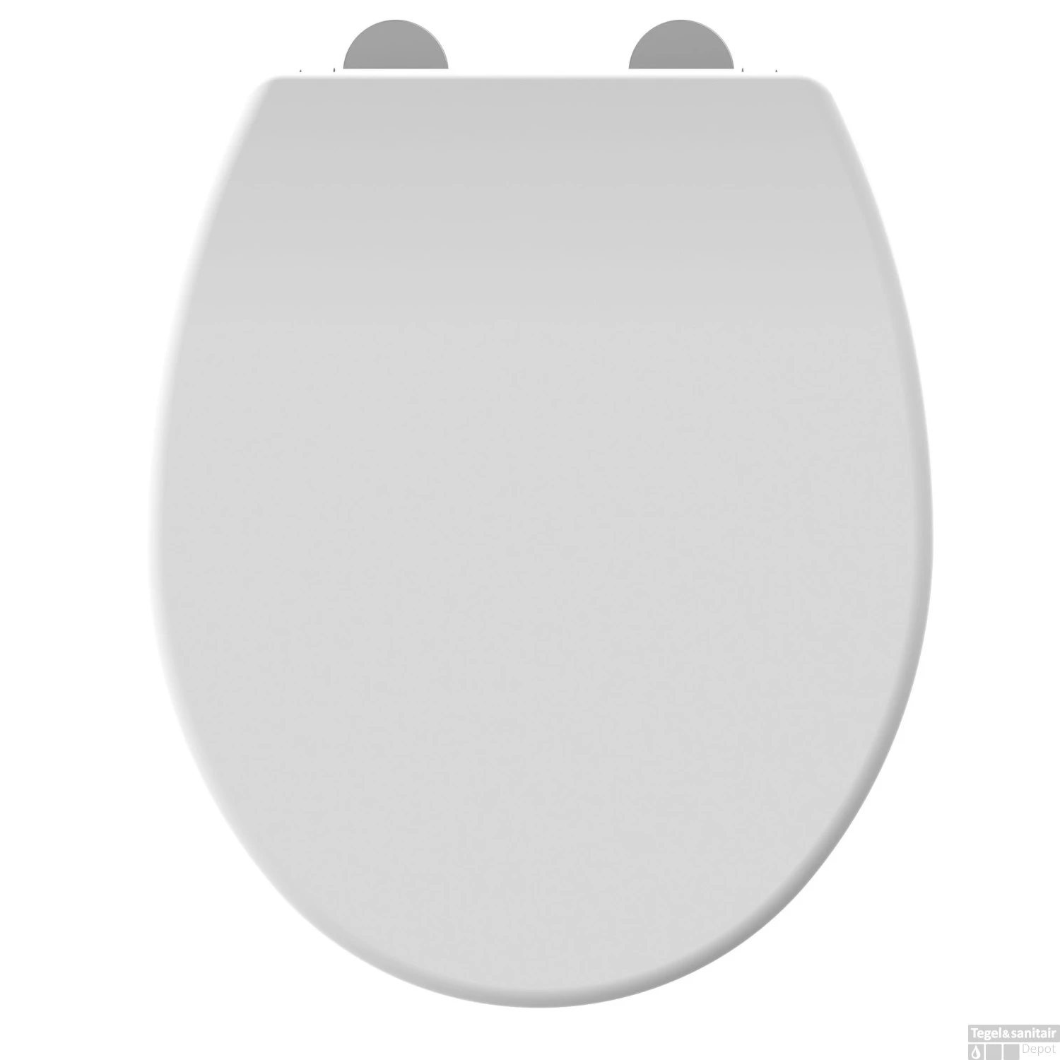 Toiletzitting Allibert Dolceo Afklikbaar 37x5,5x46,5 Cm SoftClose Katoen Mat Wit 4 Toiletzitting Allibert Dolceo Afklikbaar 37x5,5x46,5 Cm SoftClose Katoen Mat Wit - Afbeelding 2