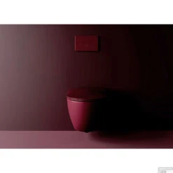 Toiletzitting Boss & Wessing Met Inox Scharnieren Softclose Berry -Badkamerwinkel toiletzitting boss wessing met inox scharnieren softclose berry closetzitting sfeer