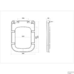 Toiletzitting Met Deksel Wiesbaden Carré Softclose Wit 7 Toiletzitting Met Deksel Wiesbaden Carré Softclose Wit -Badkamerwinkel toiletzitting met deksel wiesbaden carr softclose wit tech