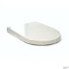 Toiletzitting Sanicare Soft-Close Rondo Met Deksel 35,6x43,5cm Wit 2 Toiletzitting Sanicare Soft-Close Rondo Met Deksel 35,6x43,5cm Wit -Badkamerwinkel toiletzitting sanicare soft close rondo met deksel 35x51cm wit shop