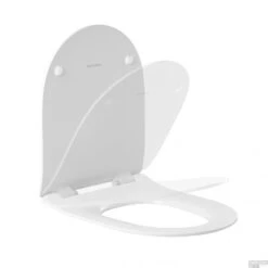Toiletzitting Sanindusa Sanibold Slim Softclose Clip Off Met Bevestigingsmateriaal Mat Wit -Badkamerwinkel toiletzitting sanindusa sanibold slim softclose clip off met bevestigingsmateriaal mat wit