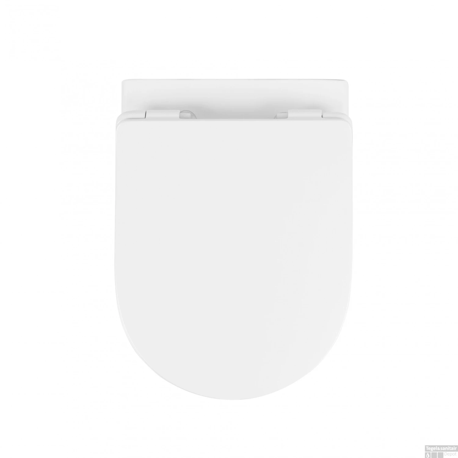 Toiletzitting Sanindusa Sanibold Slim Softclose Clip Off Met Bevestigingsmateriaal Mat Wit - Afbeelding 2