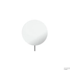 Vergrotingsspiegel Hotbath Cobber Wandmontage Draaibaar 20 Cm Zwart Chroom