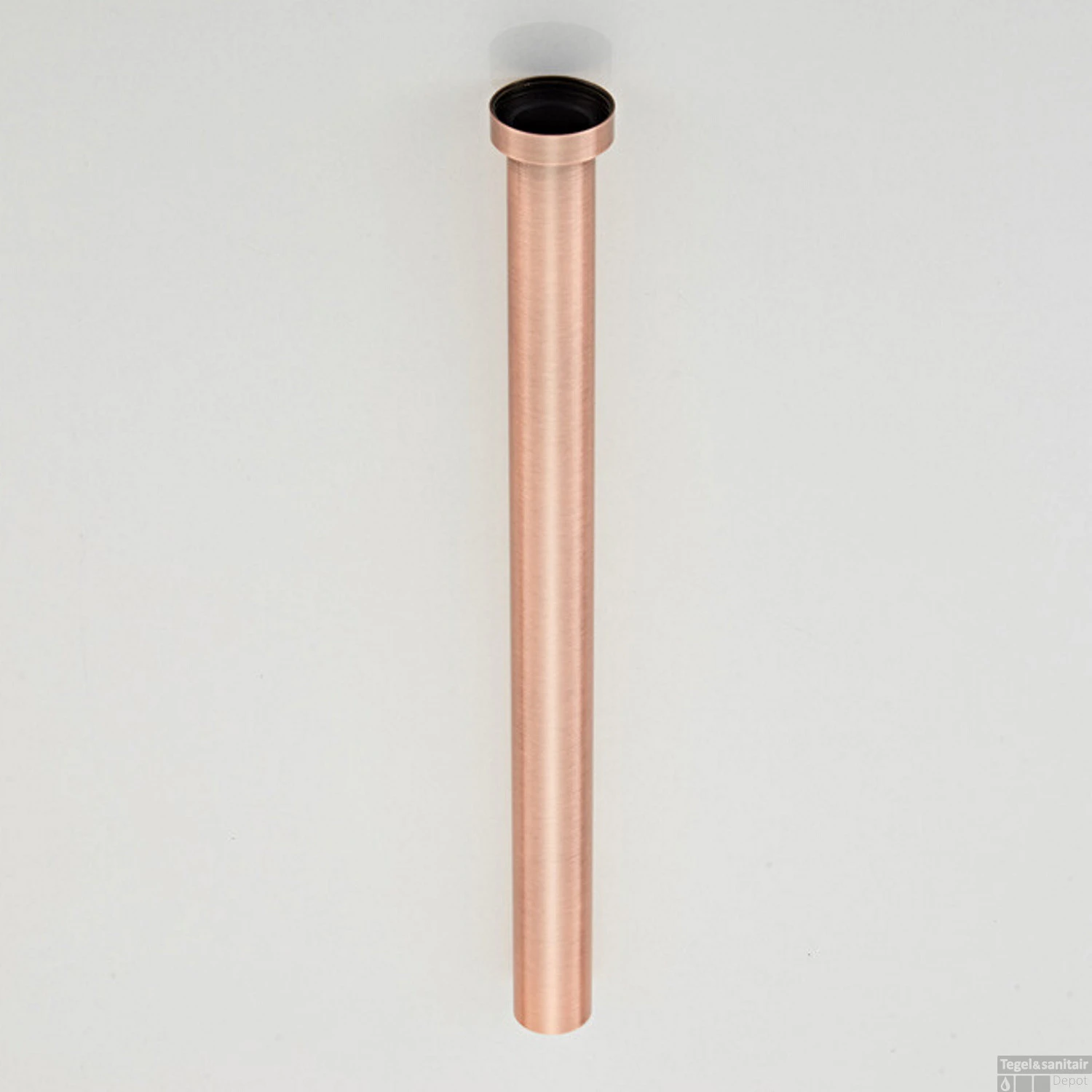 Verlengbuis Voor Sifon Boss & Wessing Copper 40 Cm Geborsteld Koper