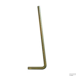 Vloerbuis Wiesbaden 75x22 Cm Geborsteld Messing Goud