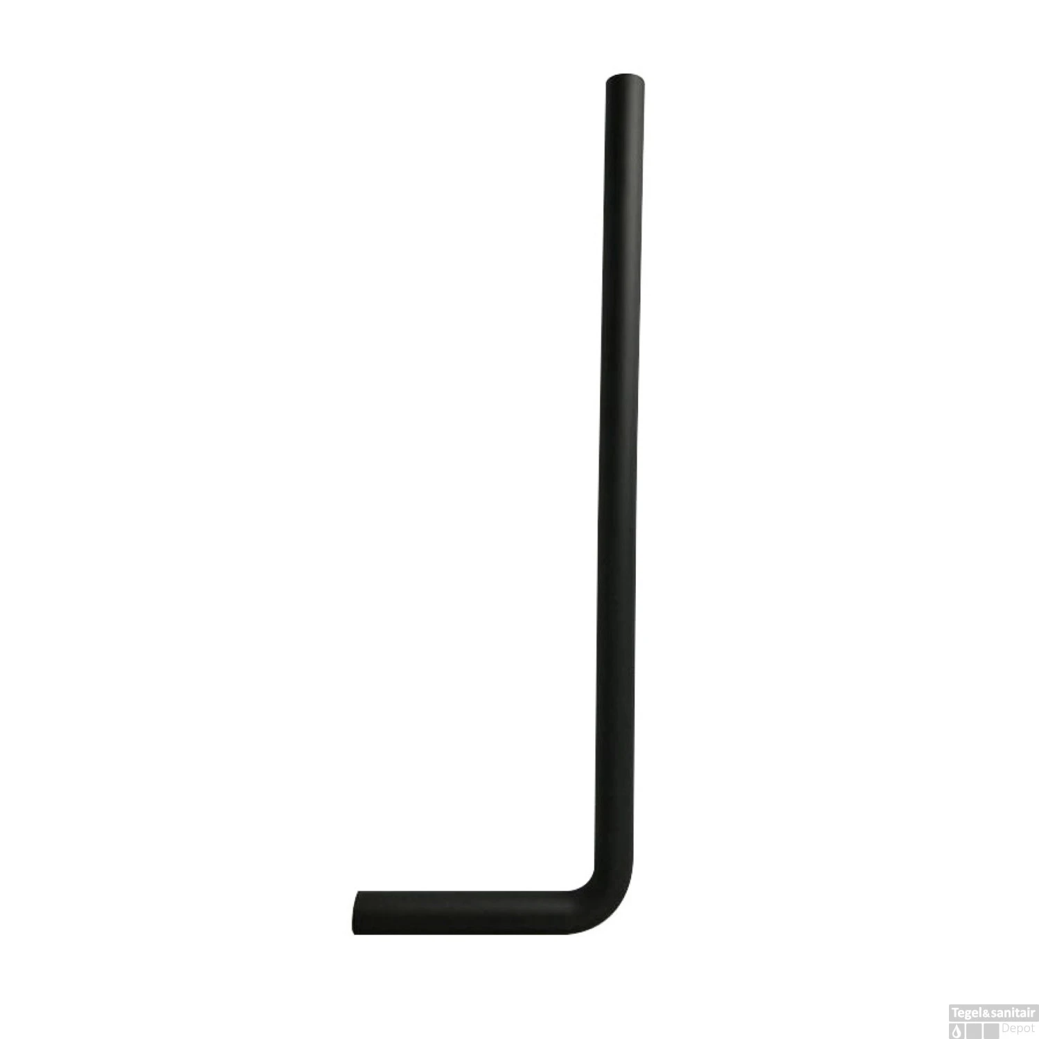 Vloerbuis Wiesbaden 75x22 Cm Mat Zwart 3 Vloerbuis Wiesbaden 75x22 Cm Mat Zwart