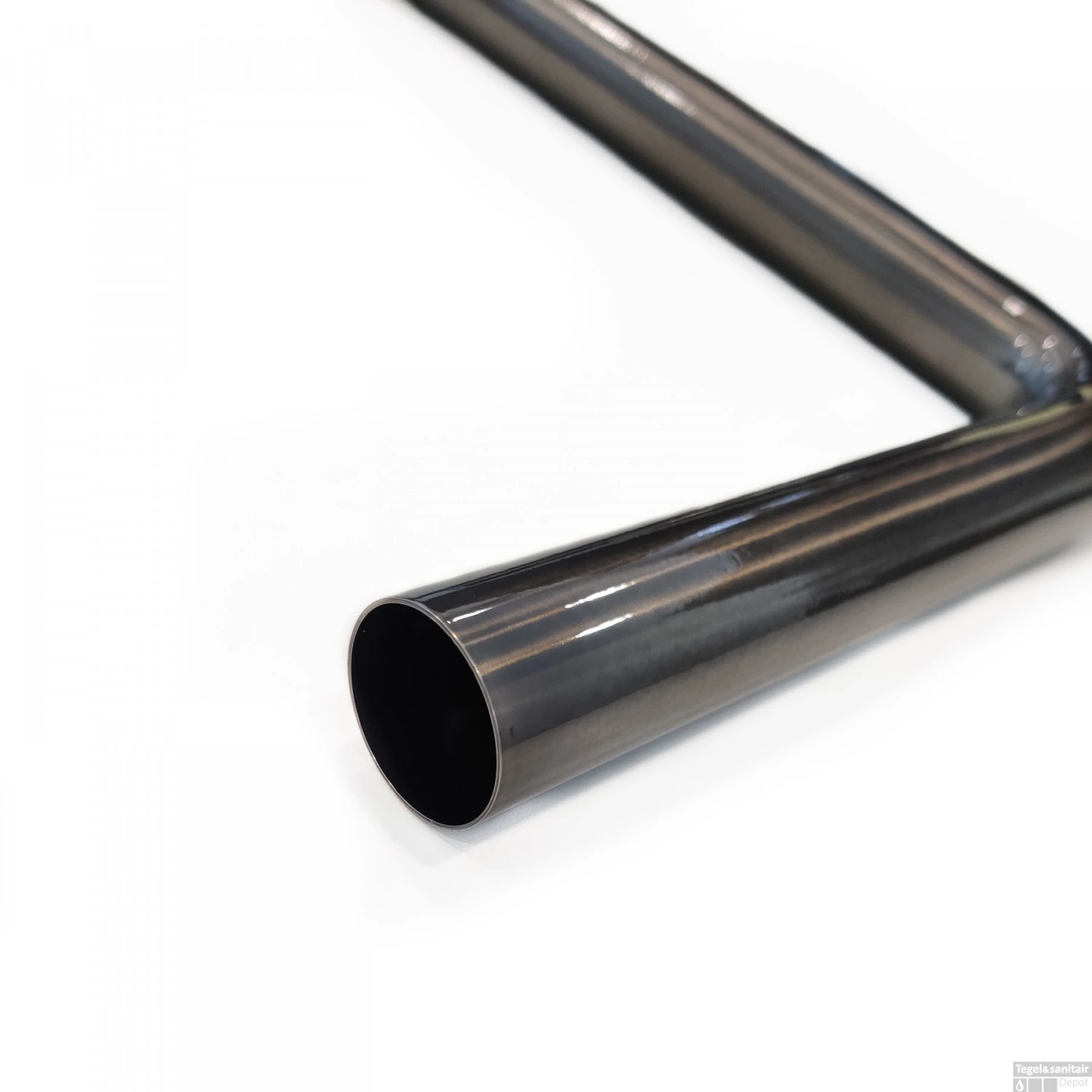 Vloerbuis BWS 75x22 Cm RVS Black Chrome 3 Vloerbuis BWS 75x22 Cm RVS Black Chrome - Afbeelding 2