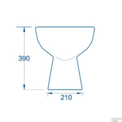 Vrijstaande Toiletpot Van Marcke ISIFIX Muuraansluiting (H(PK) 18 Cm Wit 7 Vrijstaande Toiletpot Van Marcke ISIFIX Muuraansluiting (H(PK) 18 Cm Wit -Badkamerwinkel vrijstaande toiletpot van marcke isifix muuraansluiting ca ao 21.5 cm wit042602 1